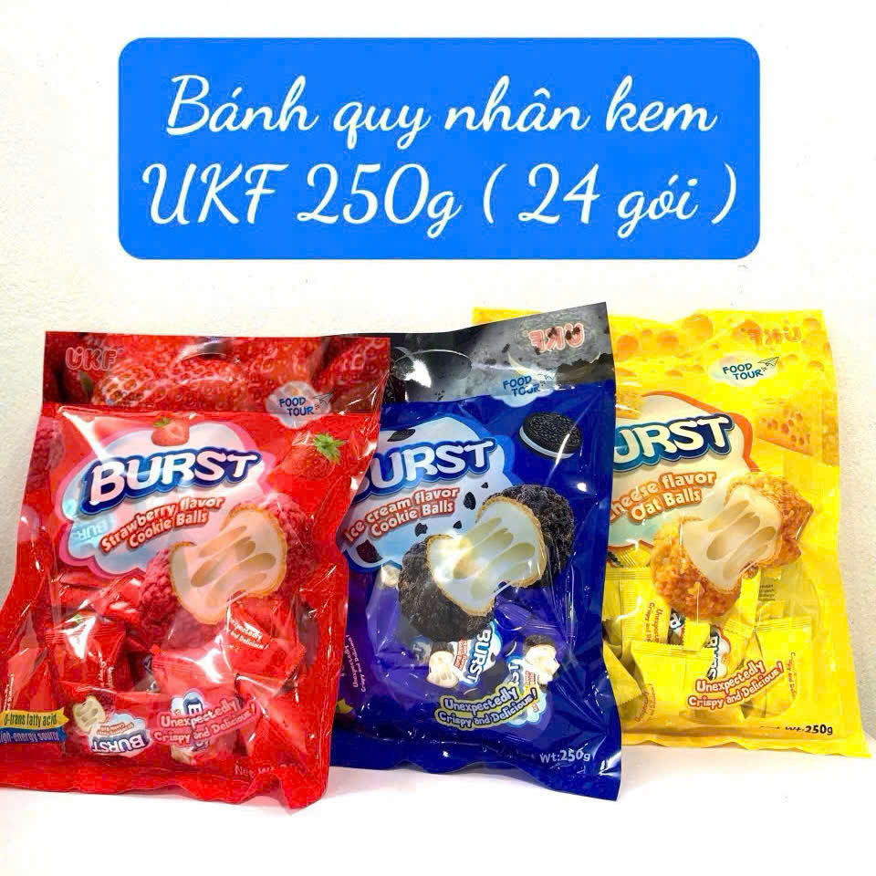 Bánh Quy Nhân Kem UKF 250 Gram