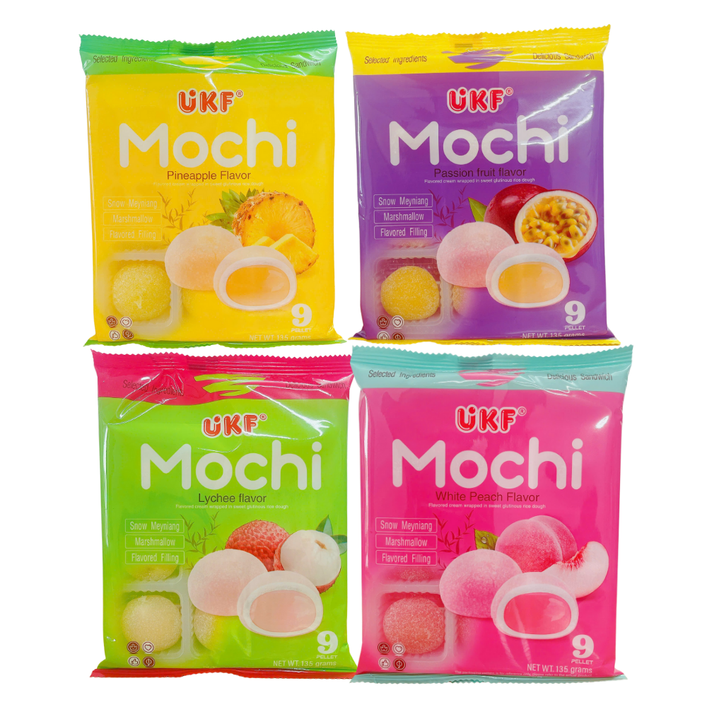 Mochi Nhân Chảy Hương Trái Cây DMC Gói 135G