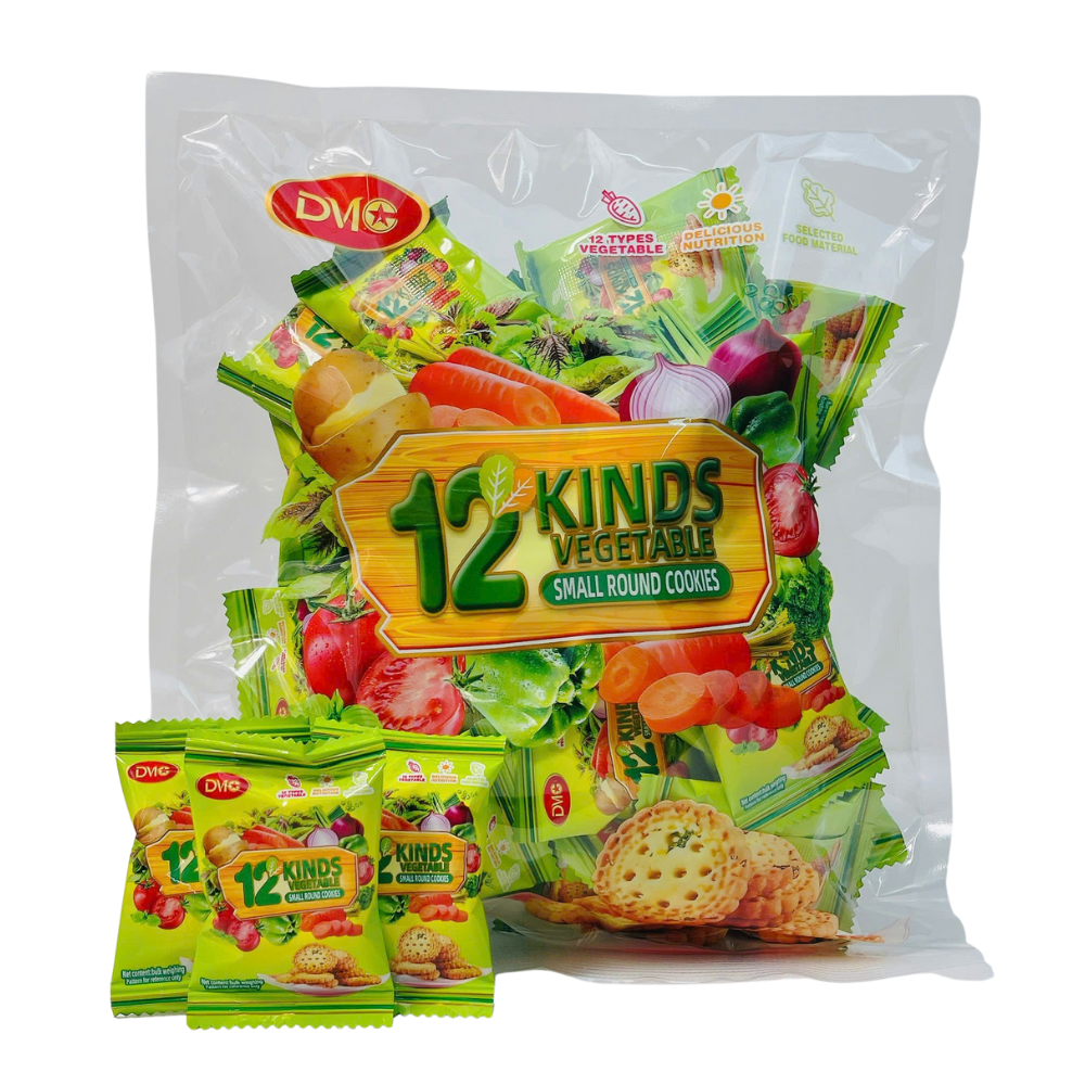 Bánh Quy Rau Củ 12 Vị Gói 248G