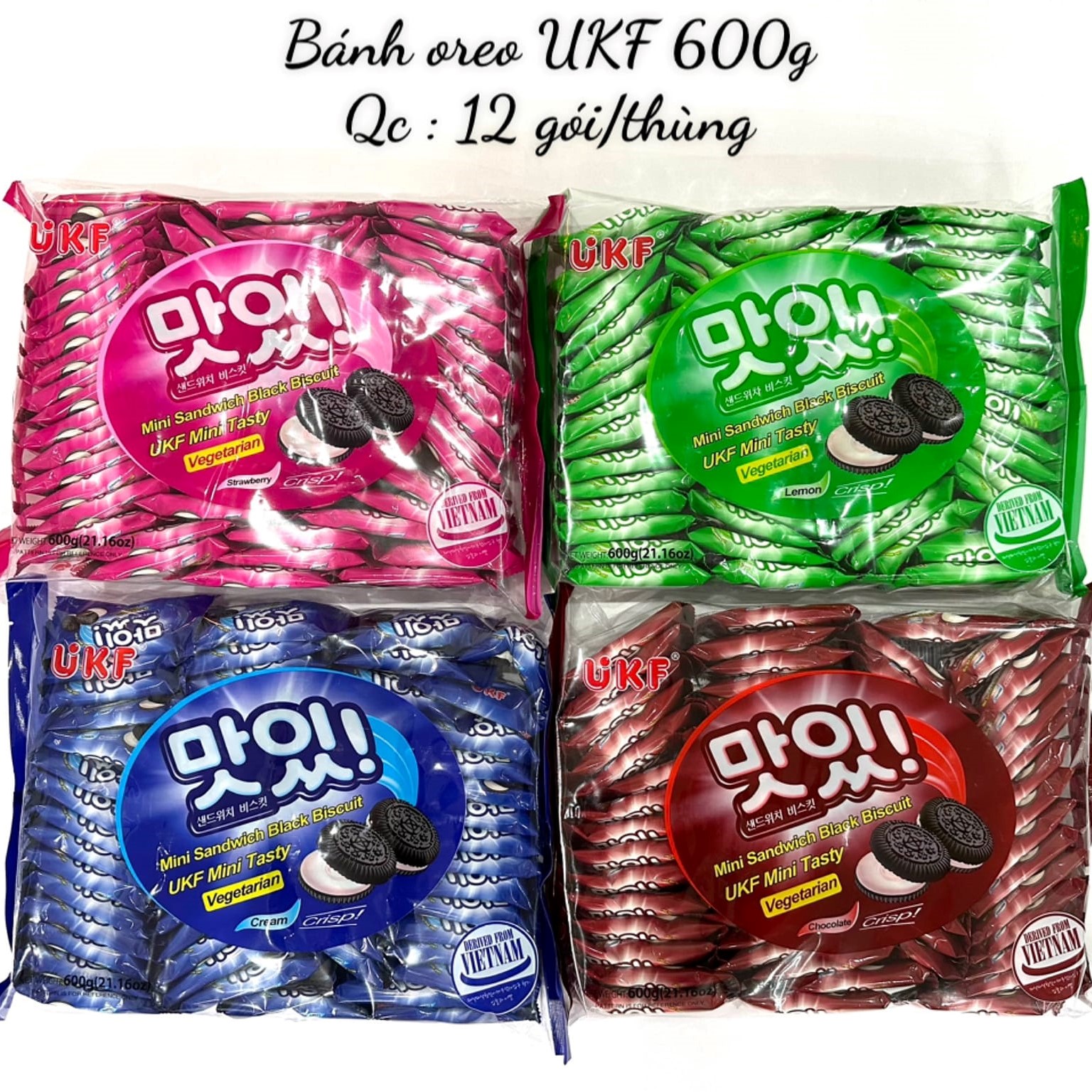 BÁNH OREO UKF 600G